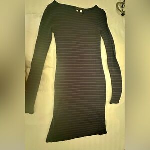 Very light and soft long sleeve dress